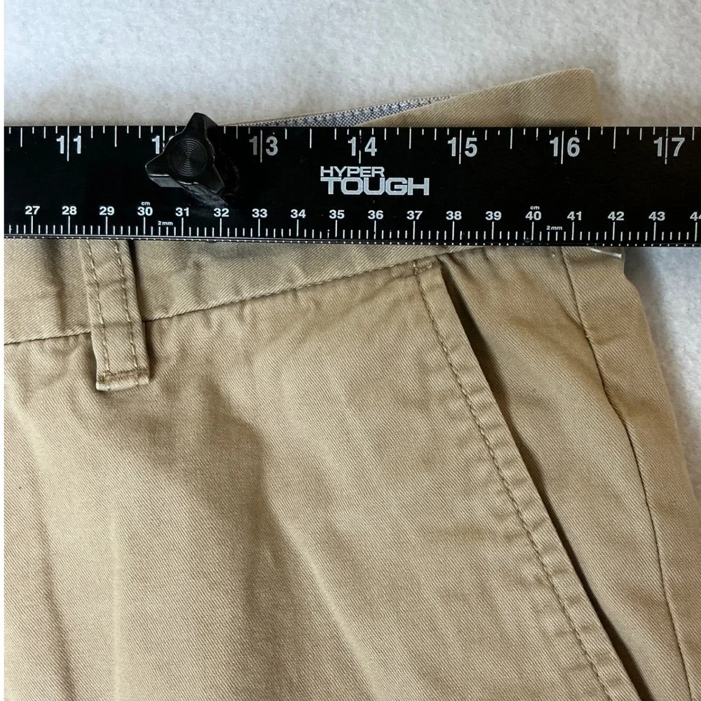 Tommy Hilfiger Chino Shorts Mens 32 Tan Khaki Cotton‎ Twill Classic C8878A7702